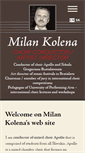 Mobile Screenshot of milankolena.sk